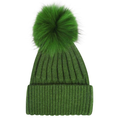 Bitz of Glitz Jessie Hat with Big Bobble - Green
