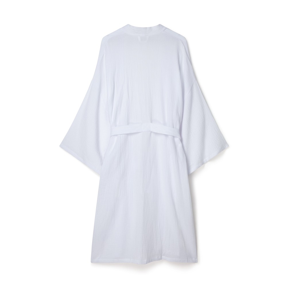 Chalk Home Kim Kimono in White
