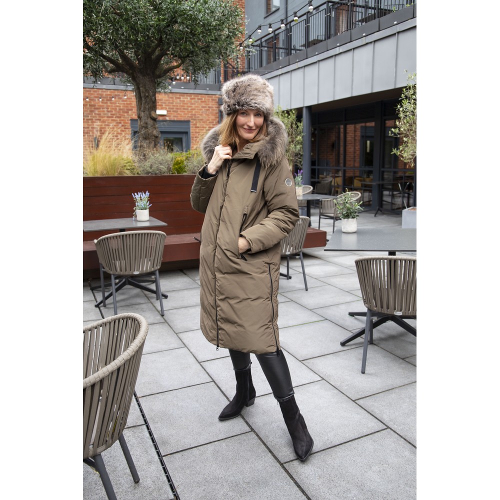 Robell Enie Skinny Faux Leather Leather Khaki 88