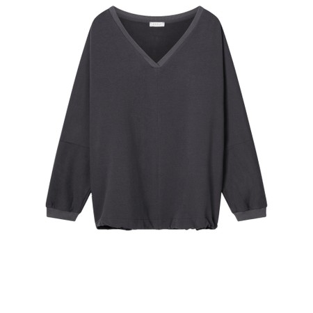 Chalk Evie Organic Sweatshirt - Black
