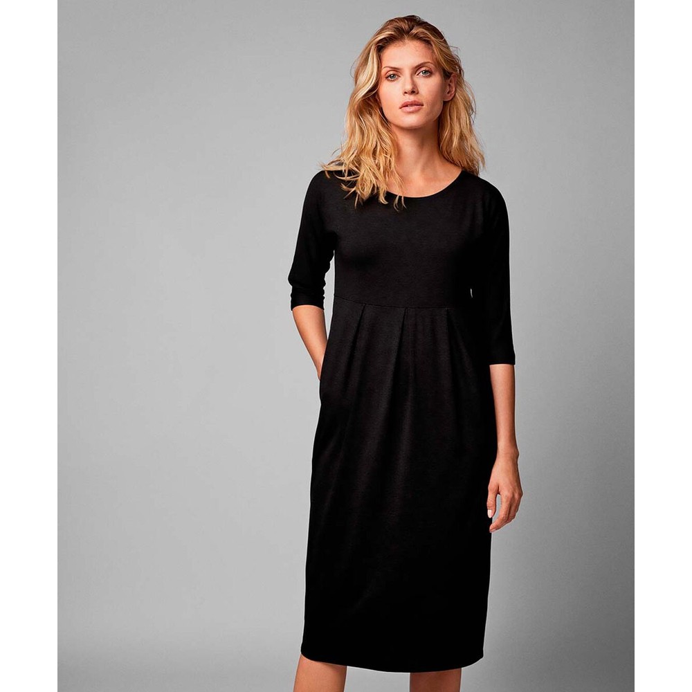 Masai Clothing Noma Essential Black Jersey Dress Black 