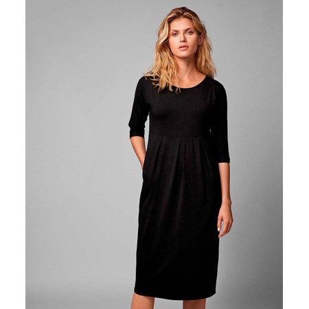 Masai Clothing Noma Essential Black Jersey Dress - Black