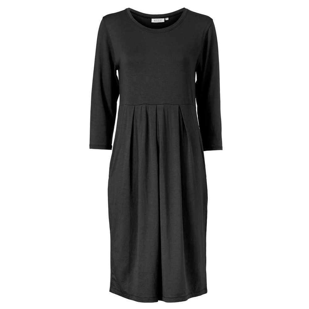 Masai Clothing Noma Essential Black Jersey Dress Black 