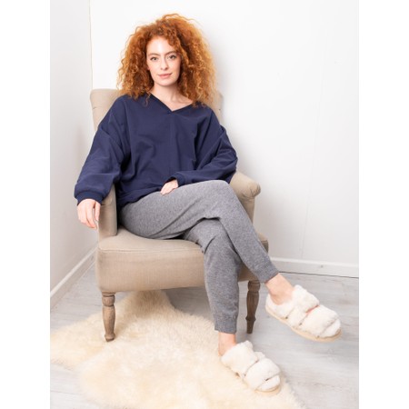 Chalk Evie Organic Sweatshirt - Blue