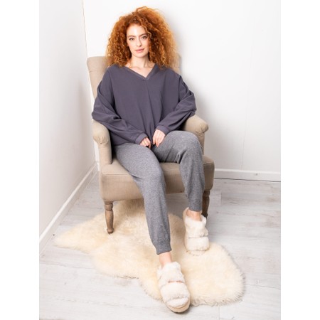 Chalk Evie Organic Sweatshirt - Black
