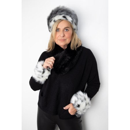 Helen Moore Faux Fur Wrist Warmer - Grey
