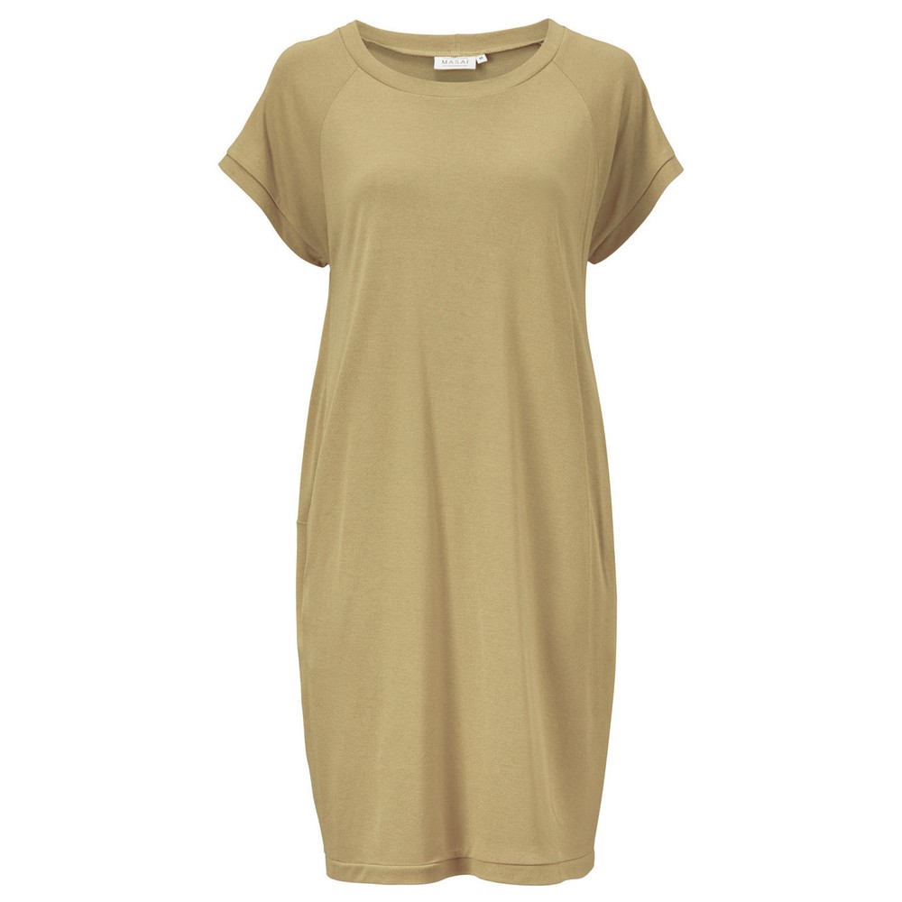 Masai Clothing Galina Jersey Tunic in Travertine