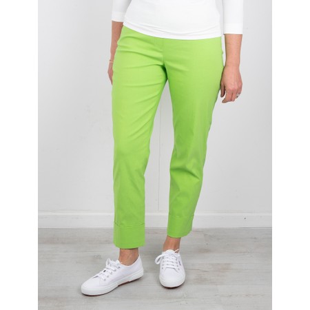 Robell Bella 09 Kiwi Ankle Length 7/8 Cuff Trouser - Green