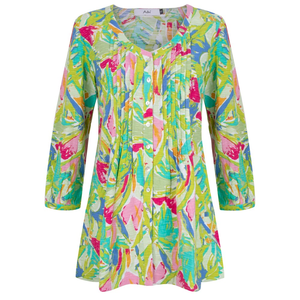 Adini Amazon Print Harpy Tunic in Multi