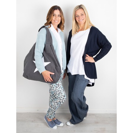 Chalk Star Shopper Everyday Bag  - Grey