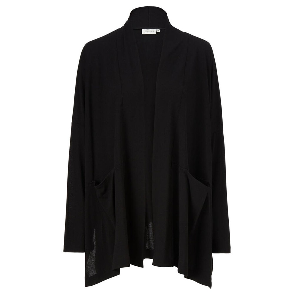 Masai Clothing Joette Knit Cardigan in Black