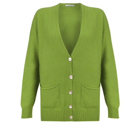 Amazing Woman Pookie Boxy Cardi - Green