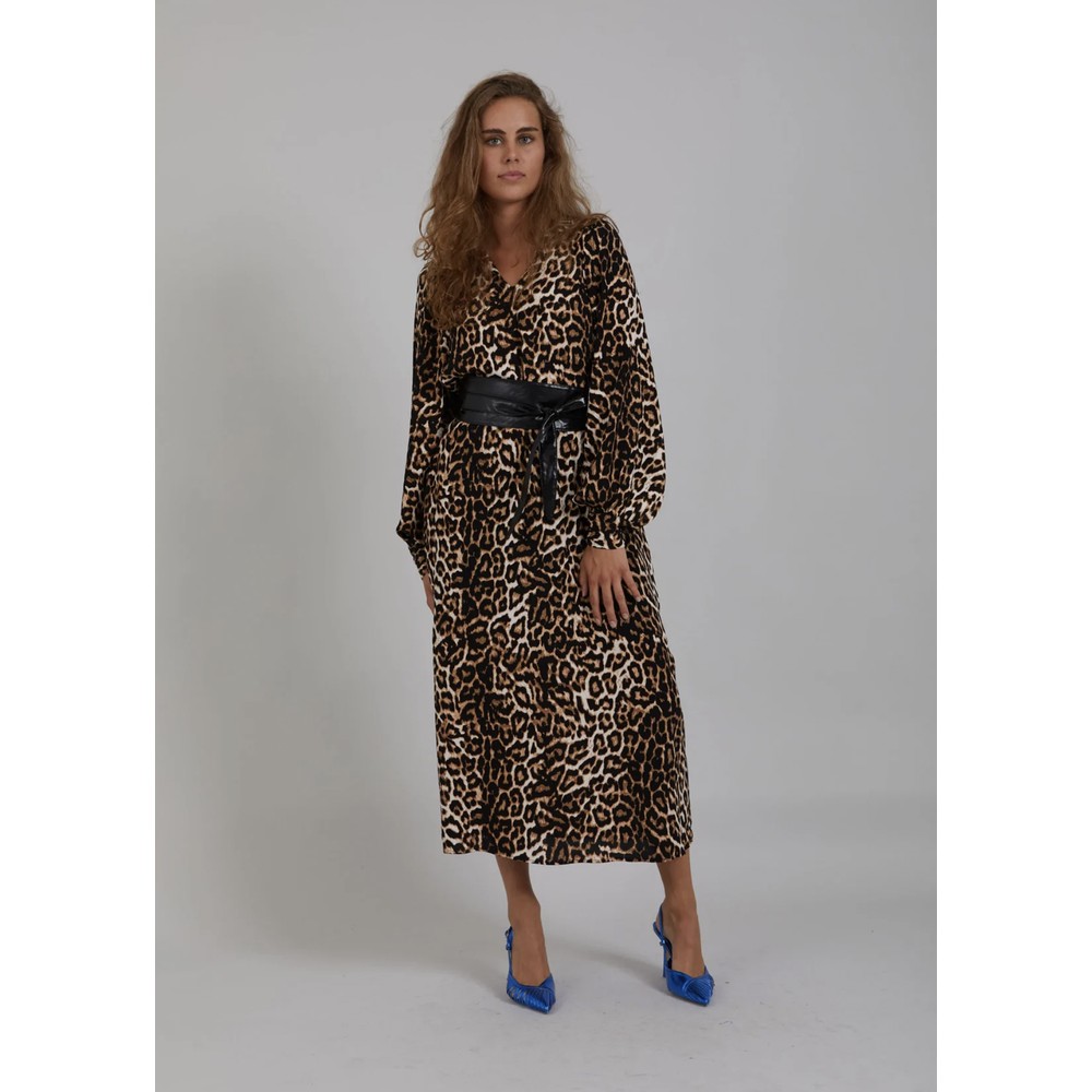 Coster Copenhagen Leo Print Dress in Leopard — free download