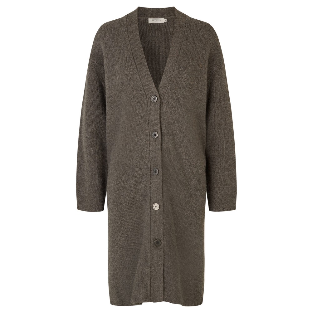 MDS Women Lovisa Threaded Knit Dress - Bitter Coffee - Sassuolo