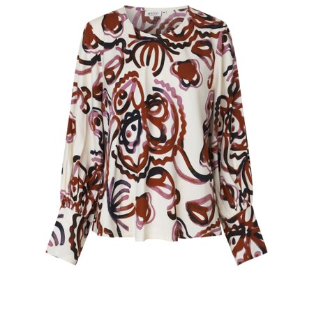 Masai Clothing Drisa Blouse - Brown