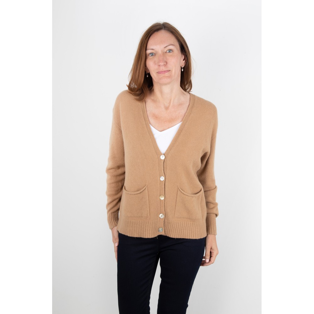 Amazing Pook Cropped Cardi Mulberry