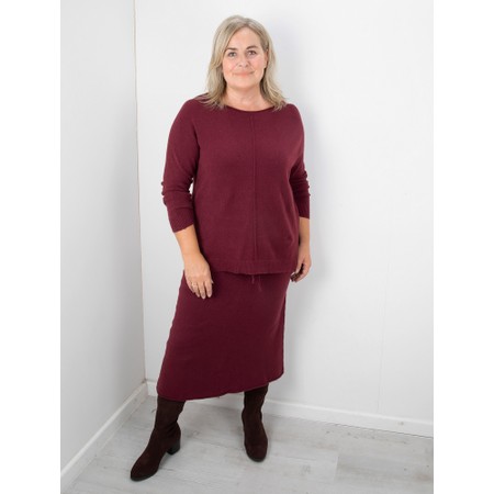 Amazing Woman Sade Straight Long Skirt - Purple