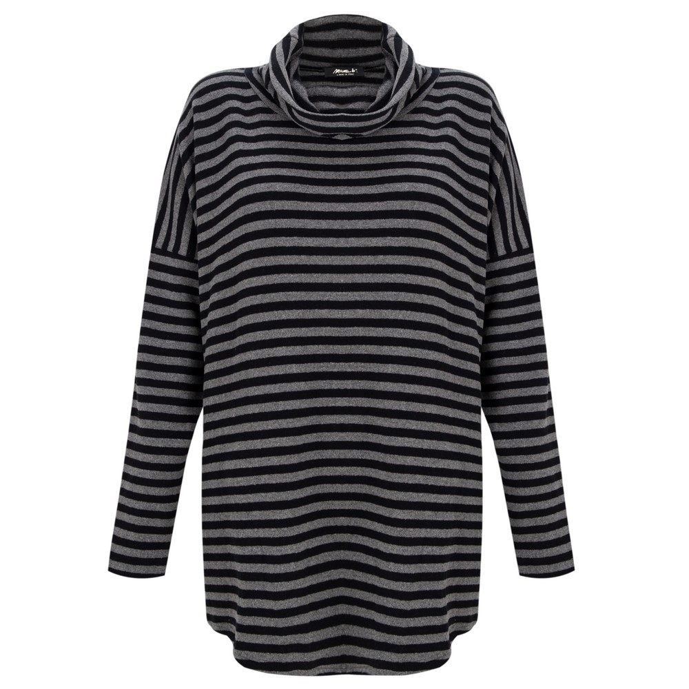 XL/2XL (48-52))Collant A Righe Nere E Viola Da Donna Taglie Forti - Foto 7