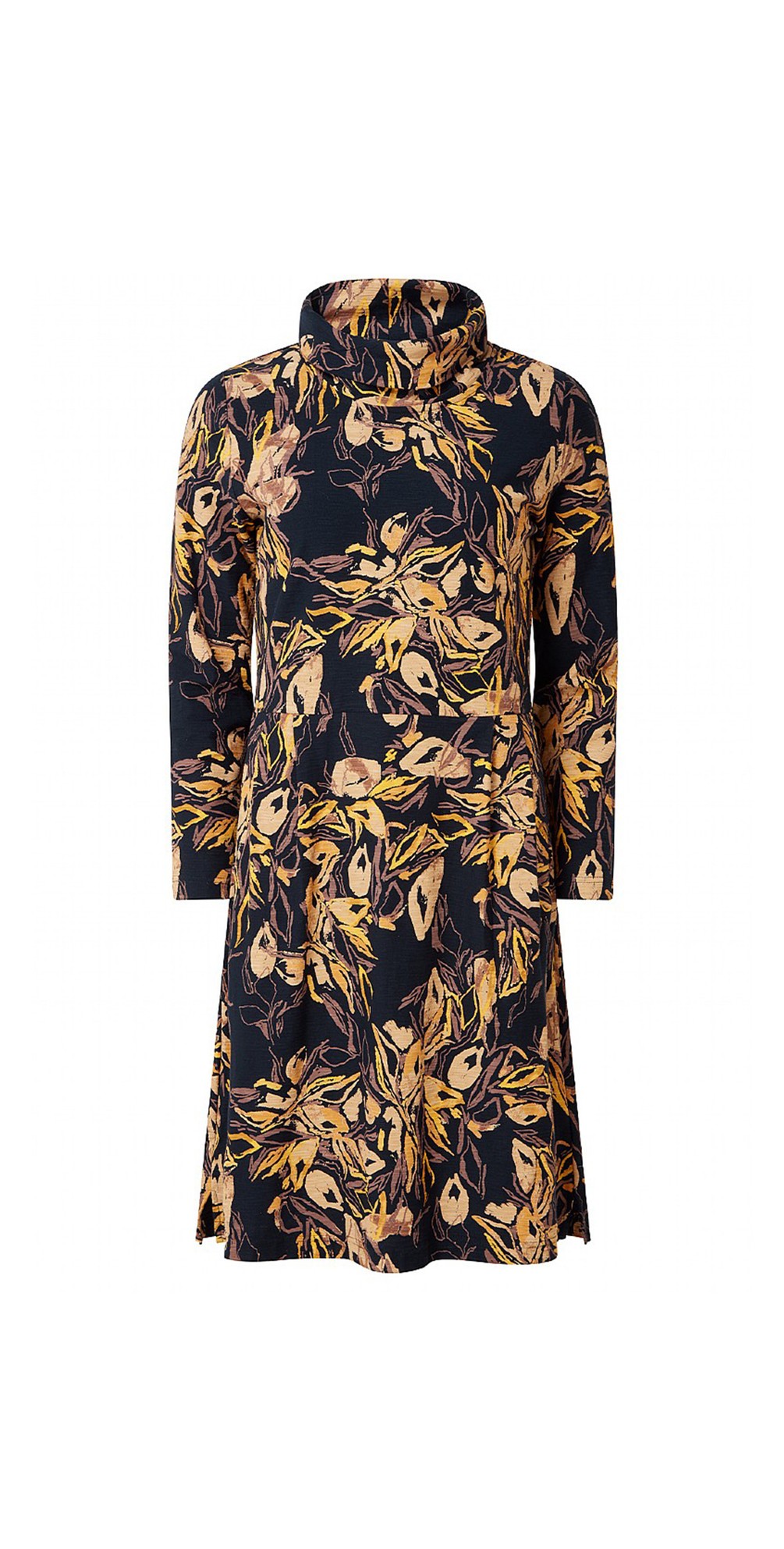 Eliana navy print Dress main image 1
