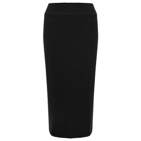 Mama B Lilla U Nero Plain Fleece Skirt - Black