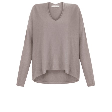 Amazing Woman Mika Smoke Fine Knit Jumper - Beige