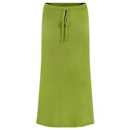 Amazing Woman Sade Straight Long Skirt - Green