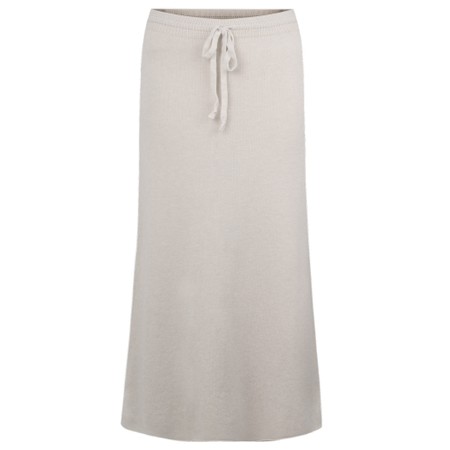 Amazing Woman Sade Straight Long Skirt - Off-White