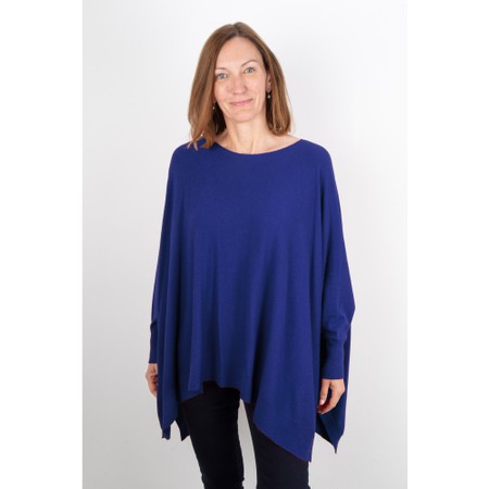 Amazing Woman Caty X Oversized Round Neck - Blue