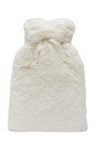 Chalk Home Off White Teddy Hot Water Bottle  