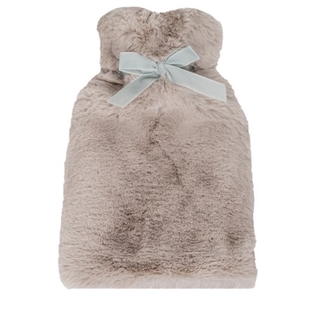 Chalk Teddy Hot Water Bottle - Beige