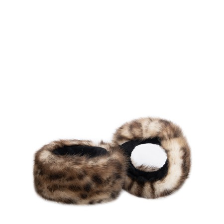 Helen Moore Faux Fur Boot Toppers - Brown