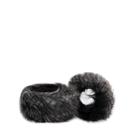 Helen Moore Faux Fur Boot Toppers - Black