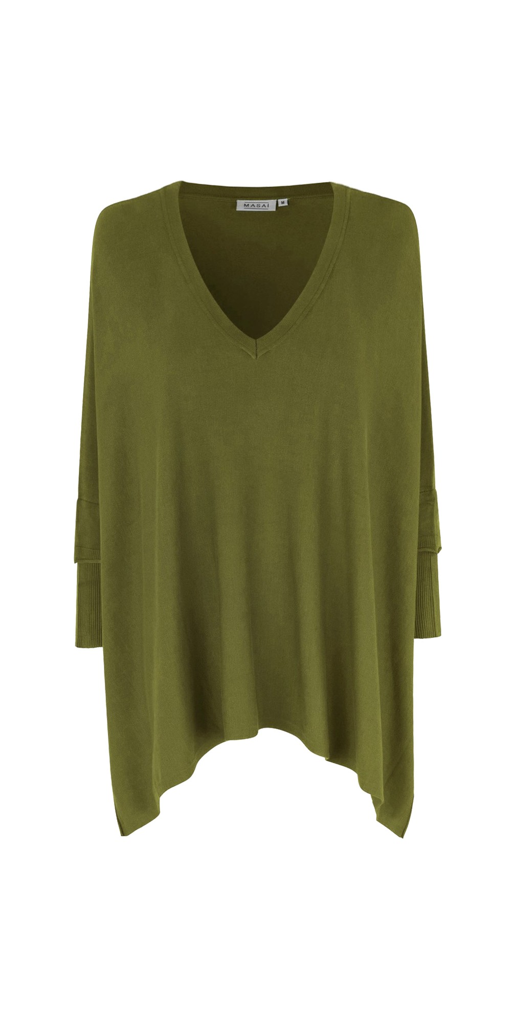 Masai Clothing Fosna Oversized Knit in Fir Green
