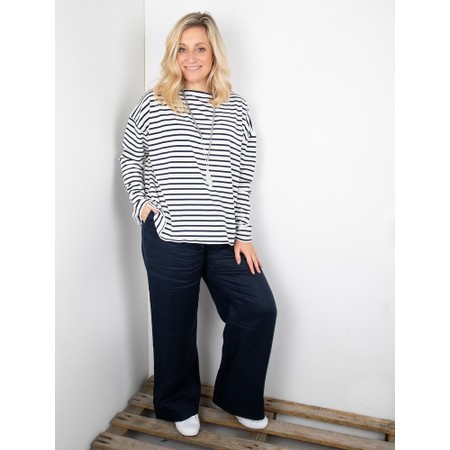 Chalk Bryony Stripe Top - Blue