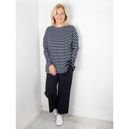 Chalk Polly Linen Pant - Blue