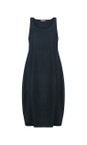 Thing Navy Kreya Navy Sleeveless Linen Dress  
