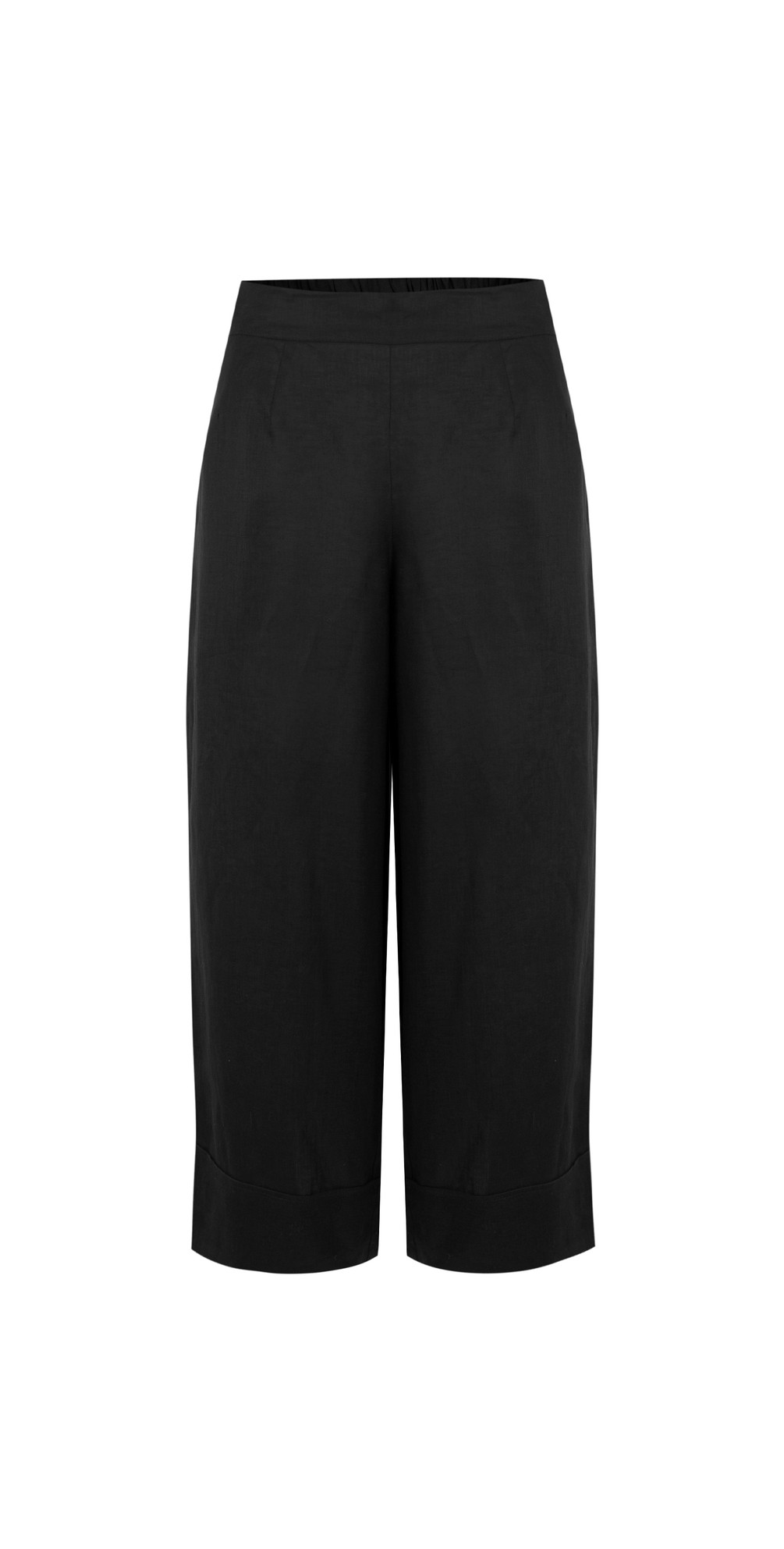 Black Linen Pant
