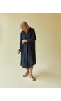 Chalk Navy Julia Navy Shirt Dress  