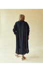 Chalk Navy Julia Navy Shirt Dress  
