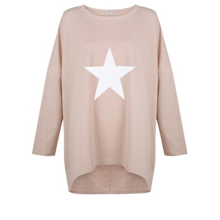 Chalk Olivia Star Top - White