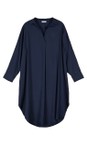 Chalk Navy Julia Navy Shirt Dress  