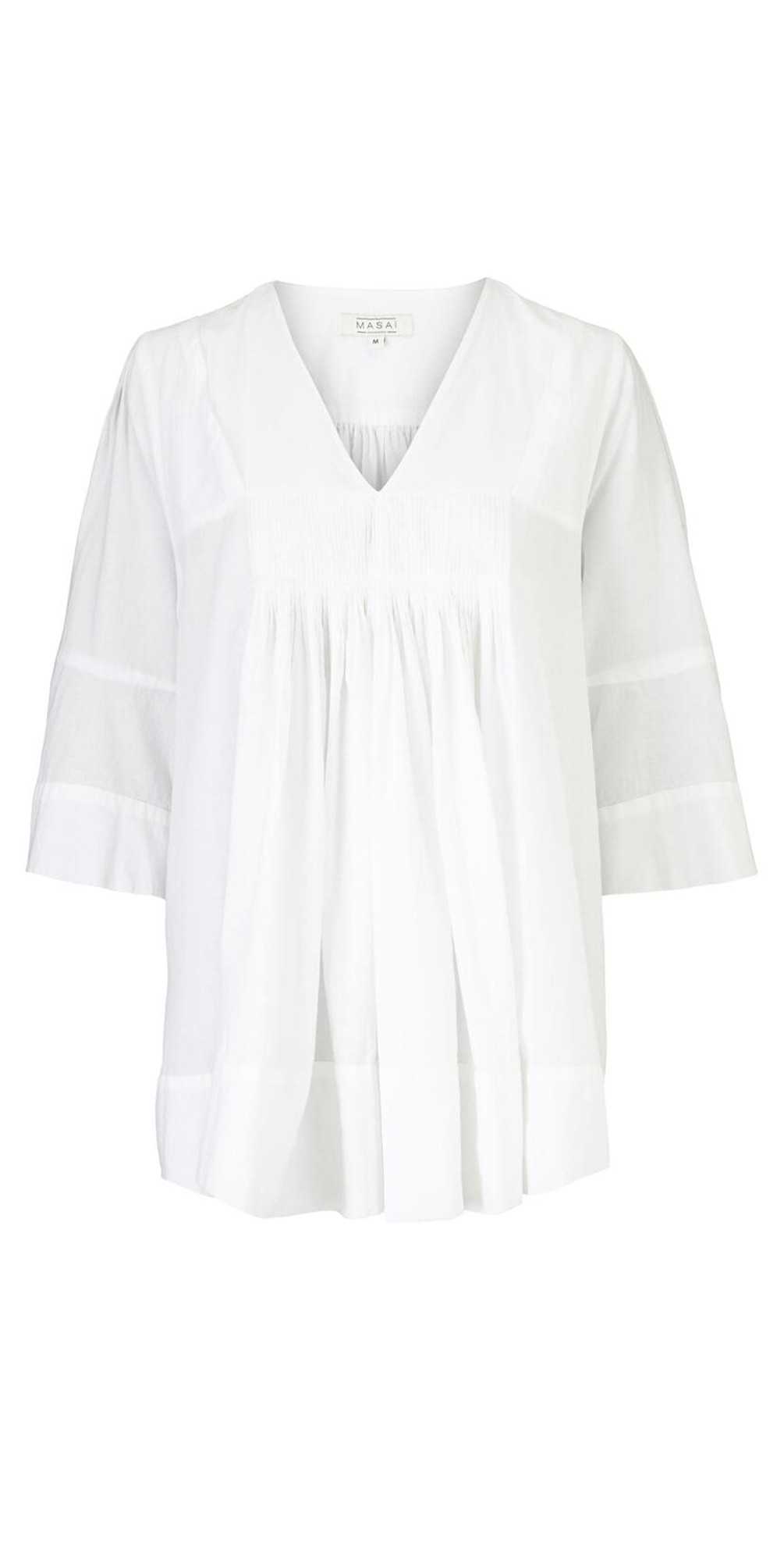 White Lined Maisha Top