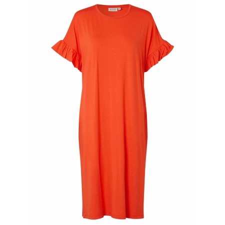 Masai Clothing MaNali Tigerlily Jersey Dress - Orange