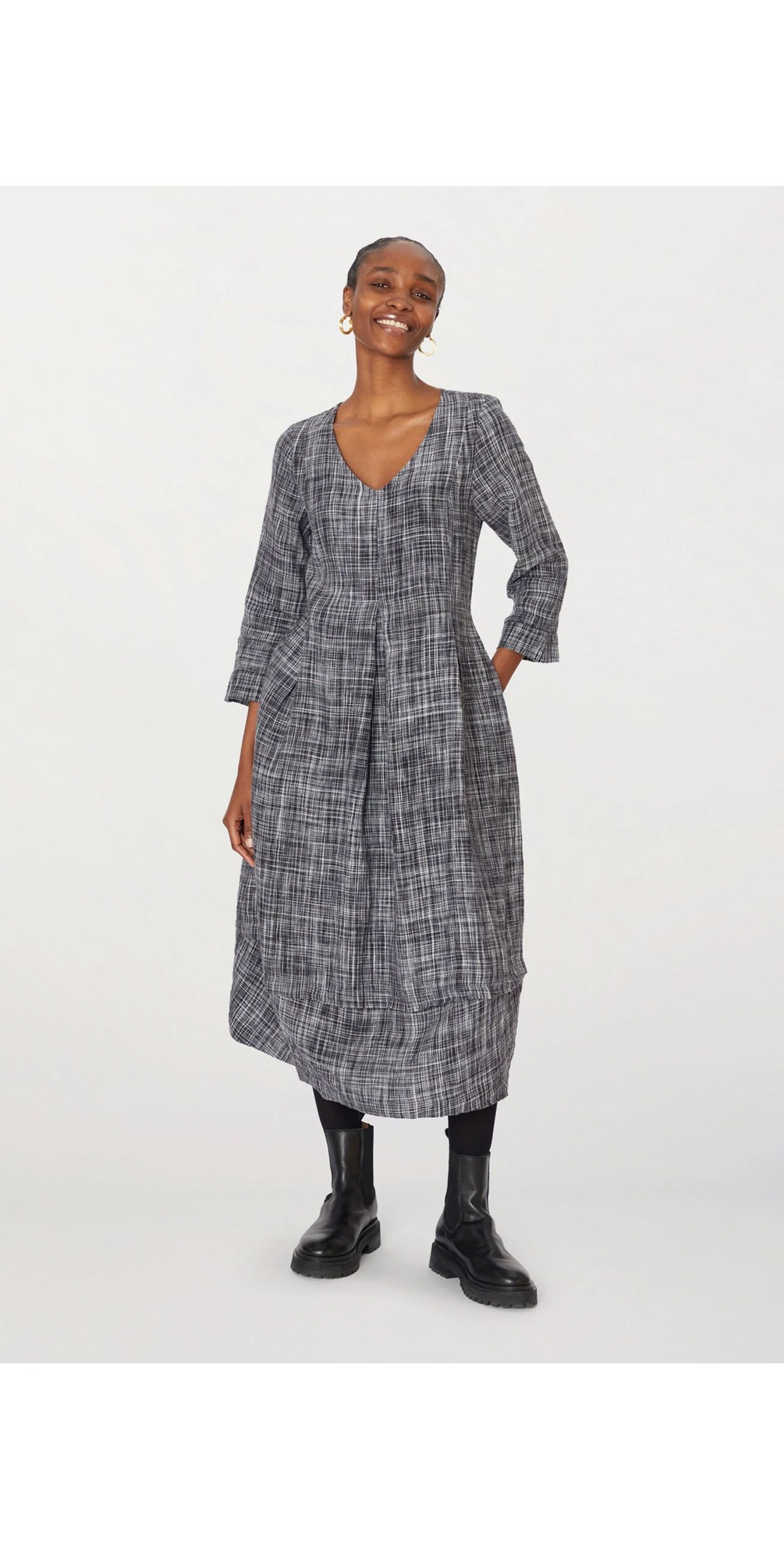 Sayana Space Dye Dress