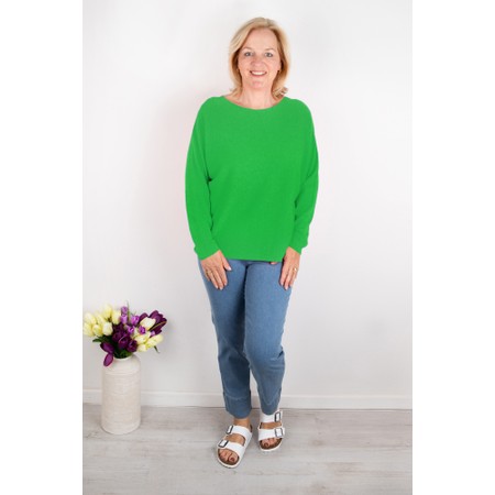 Amazing Woman Mya Grass Round Neck Knit - Green