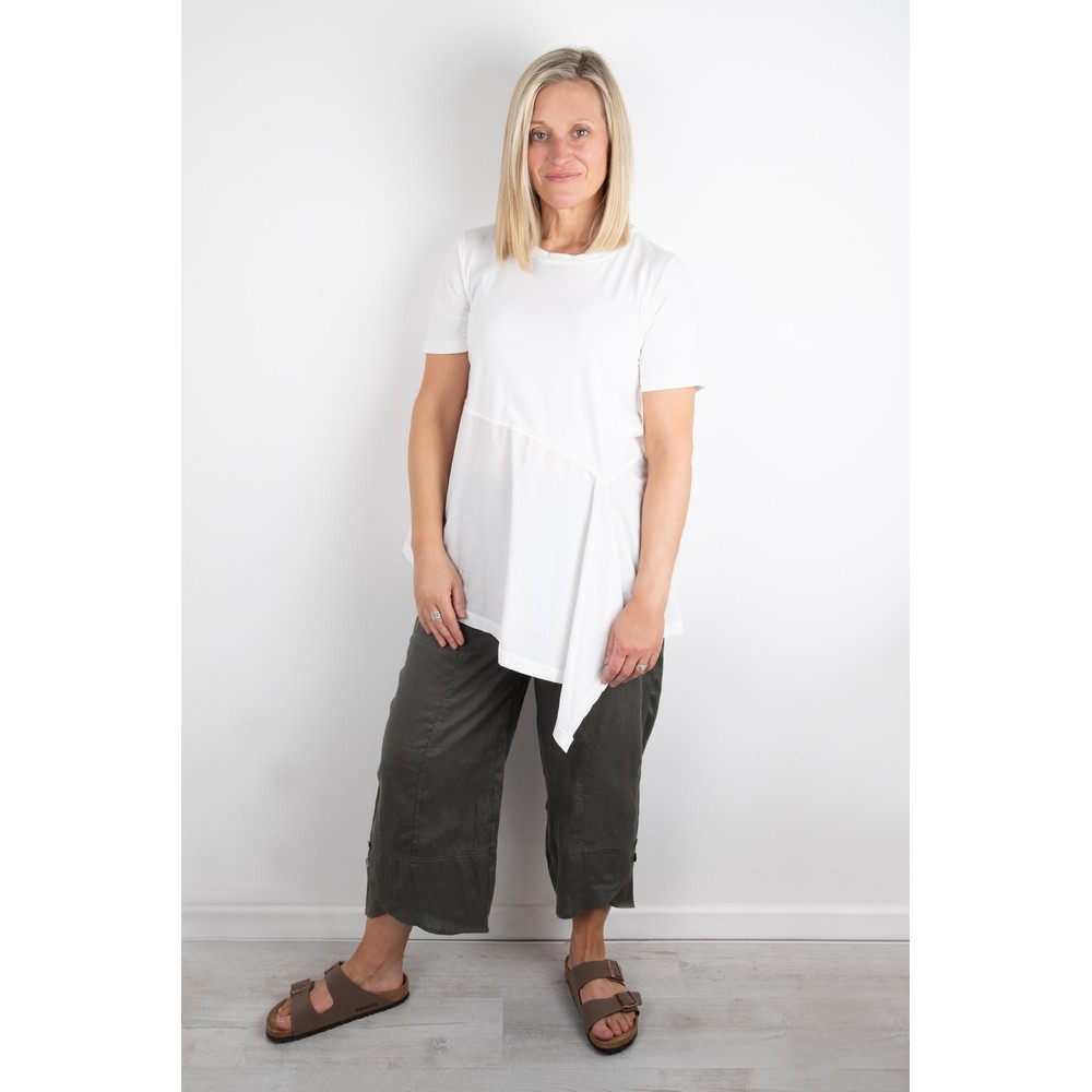 Foil Genie Us Linen Pant in Palm
