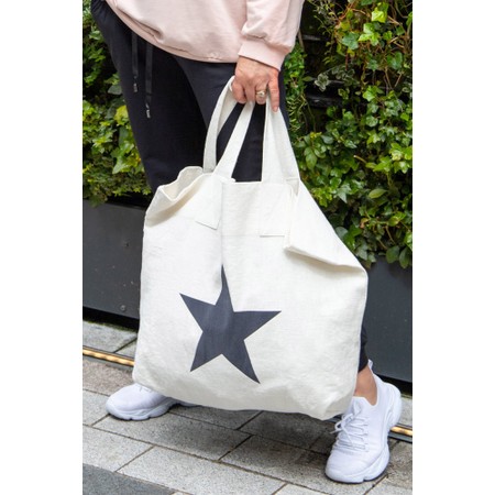 Chalk Star Shopper Everyday Bag  - Off-White