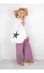 Chalk Off White / Dark Grey  Star Shopper Everyday Bag   