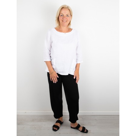 Masai Clothing MaPatti Black Essential Jersey Trousers - Black
