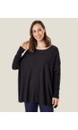 Masai Clothing Black  Fanasi  Black Essential Jumper  